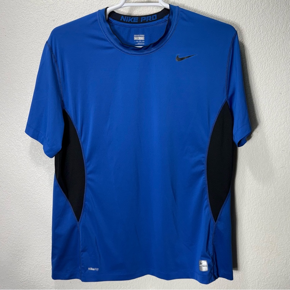 Nike Pro Mens Shirt Athletic Top Size XXL Nike Athletic Fit